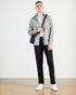 <P>Straight Leg Navy Denim Jean</P>
